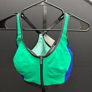 Victoria's Secret Green and Blue Sports Bra